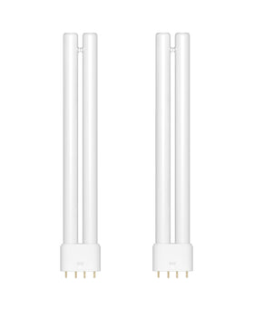 Dichroma 18W H-shaped bug zapper bulb ready for quick replacement in compatible lamps.