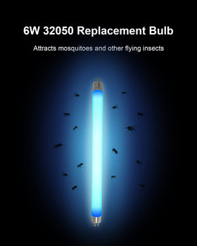 Dichroma 32050 six-pack bulbs ready for replacement and extended trap operation