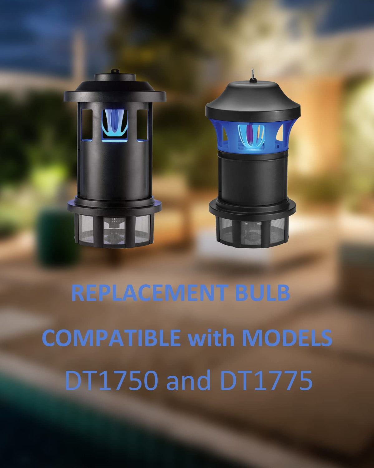Dichroma 43050 bulb for Dynatrap DT1750 packaging ready for installation