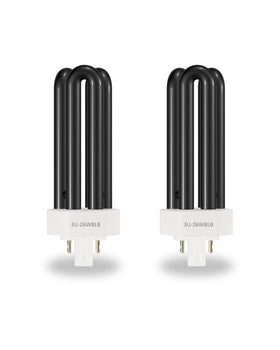 Dichroma 43050 bulb for Dynatrap DT1775 installation close-up showing replacement part