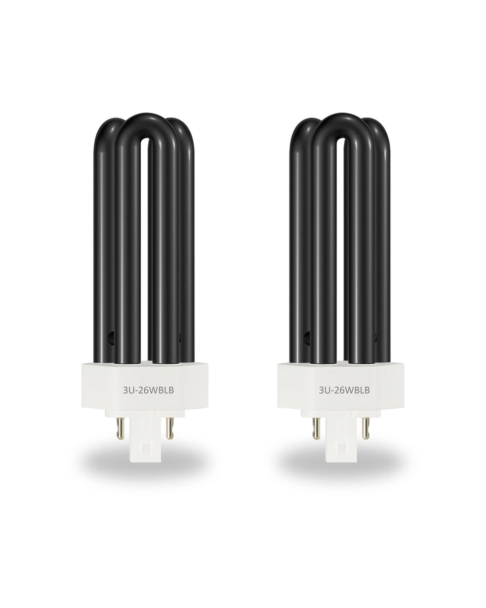 Dichroma 43050 bulb for Dynatrap DT1775 installation close-up showing replacement part