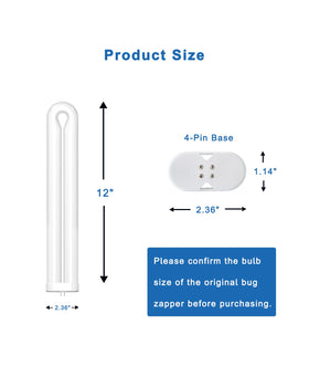 Dichroma BF150 bulb for Flowtron MC9000 attracts flying insects efficiently