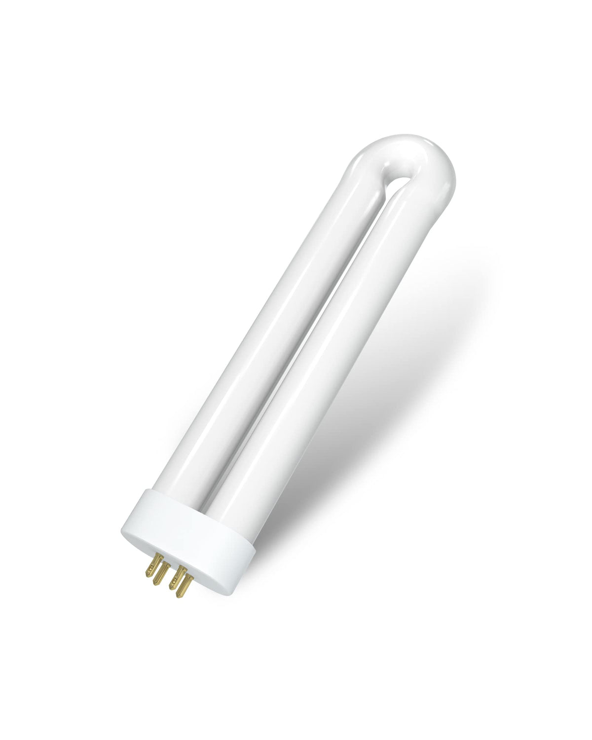 Dichroma 15W bug zapper U-shaped bulb front view for easy replacement and better insect control.