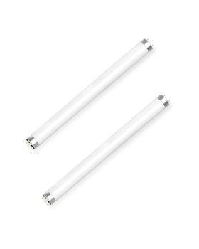 Dichroma two-pack 10W T8 bug zapper bulb for 20W zappers, ready replacement