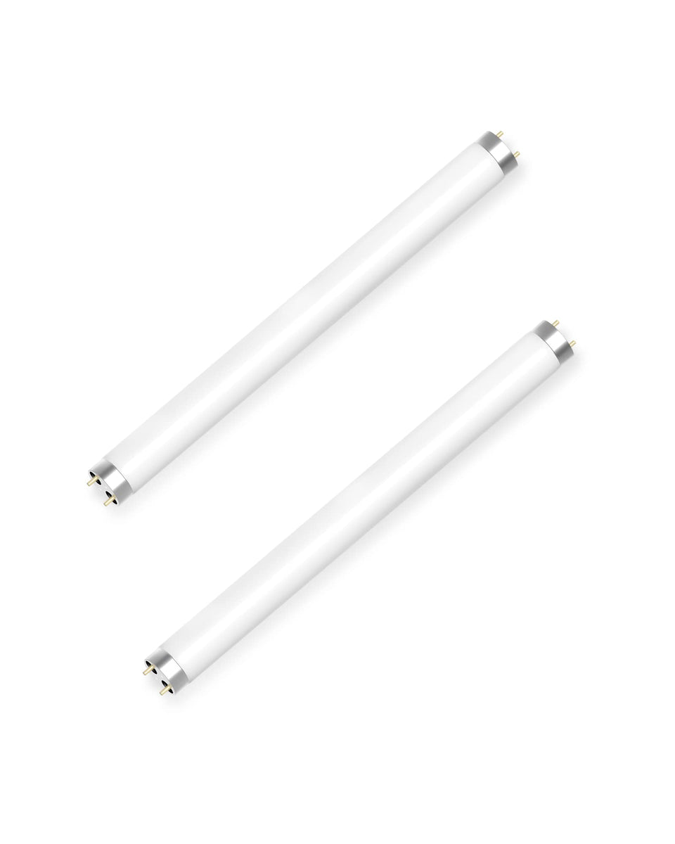 Dichroma two-pack 10W T8 bug zapper bulb for 20W zappers, ready replacement