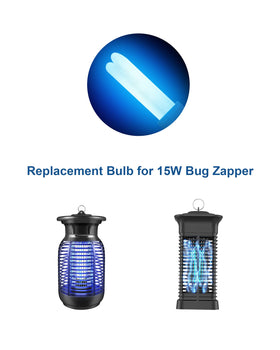 Dichroma replacement bulb fits 15W bug zapper models.