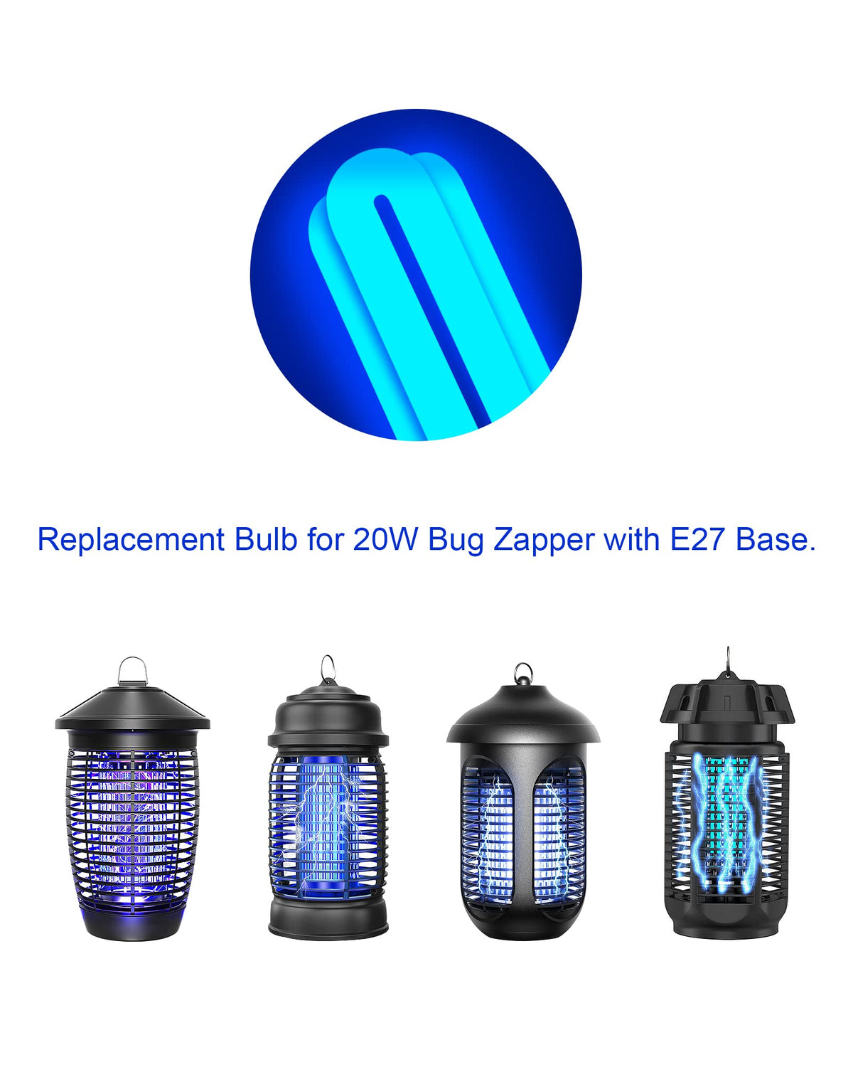 Dichroma replacement bulbs compatible with Lunatino, Womosk, PALONE and other models for easy swaps.