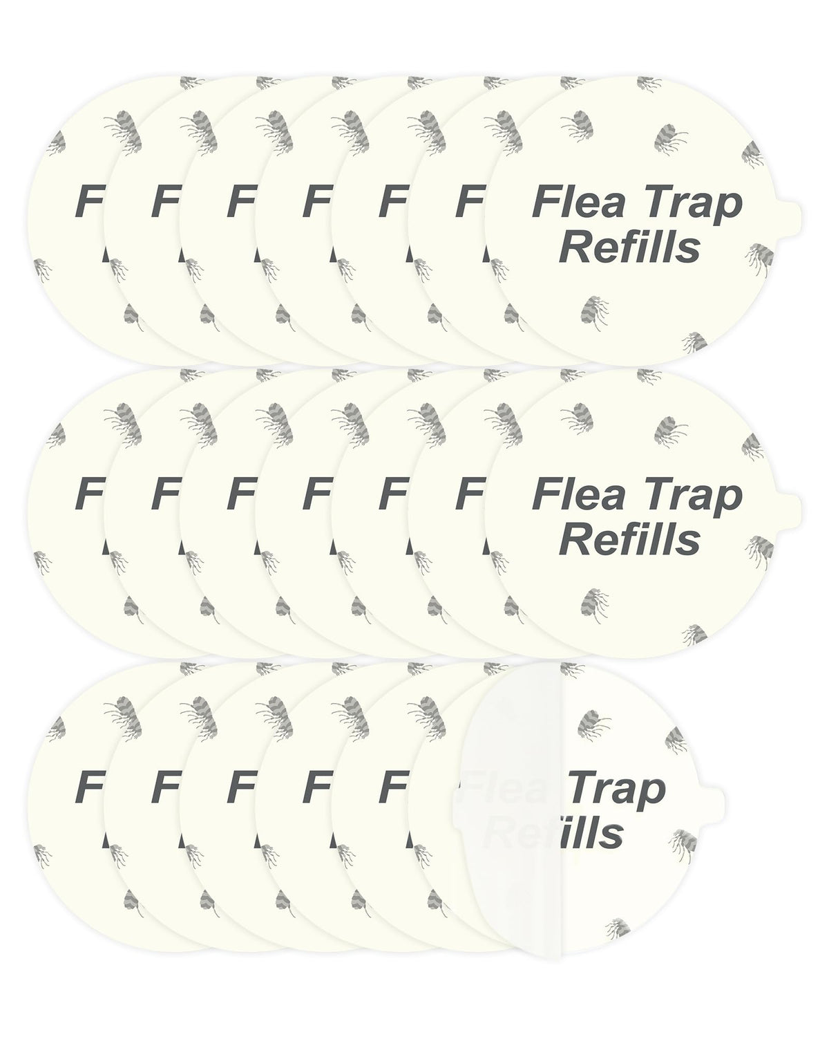 Dichroma flea-trap refill disc for 7-inch traps, easy to install and replace.