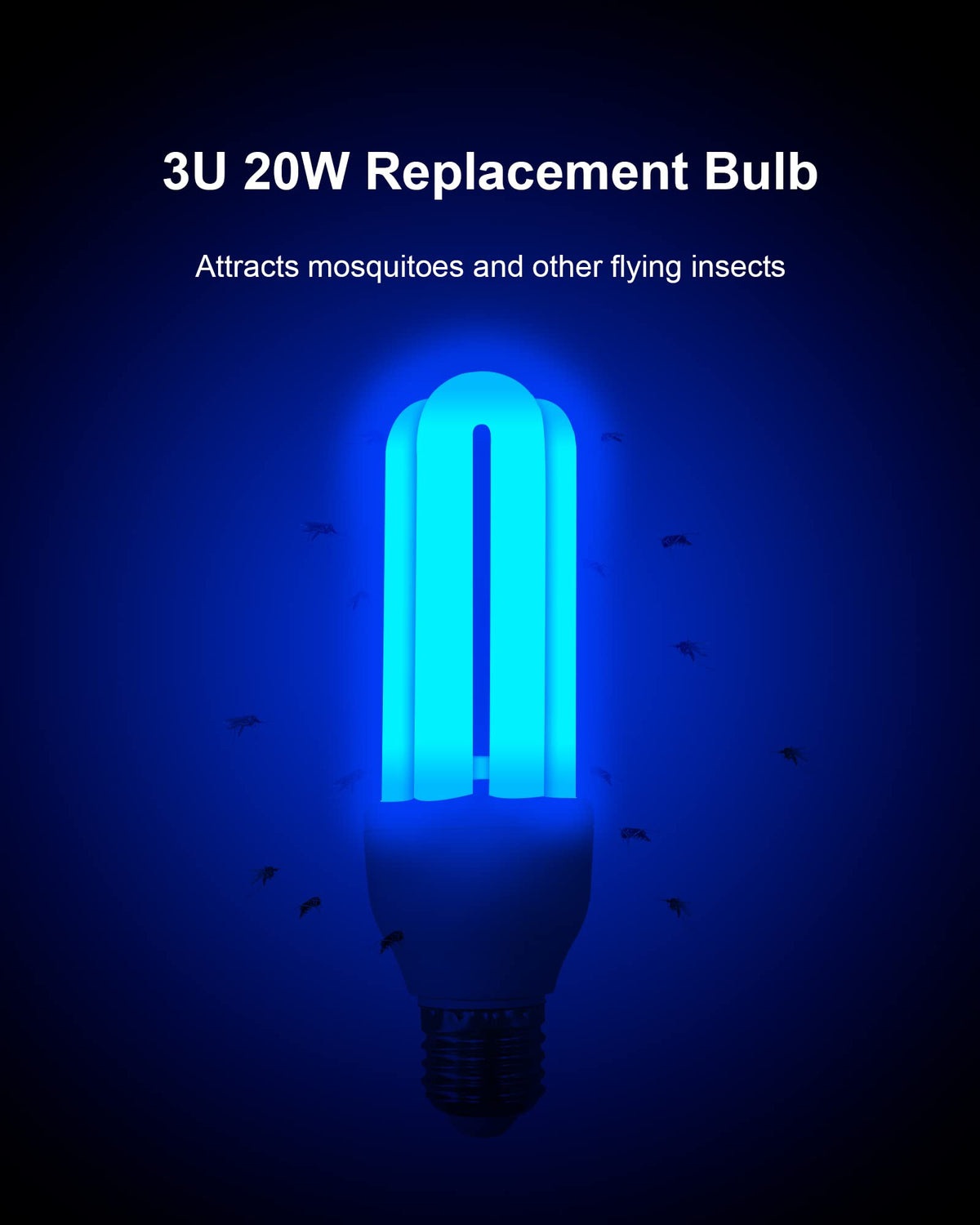 Dichroma long-lasting bulb with up to 3000 hours of use for reliable operation.