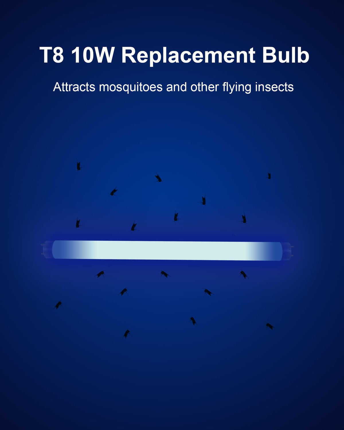 Dichroma bulb for outdoor and indoor bug zapper setups