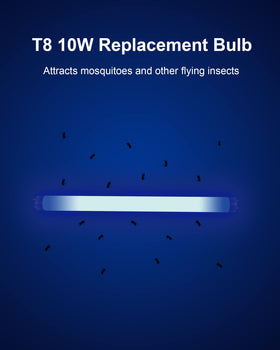 Dichroma T8 10W bulb compatible with Aspectek LiBa zappers