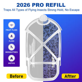 M364A trap with inserted refill for easy pest control setup.