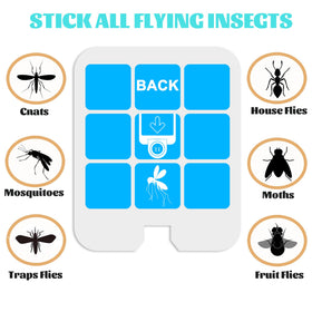Dickinda 40-pack refill glue cards for long-term use