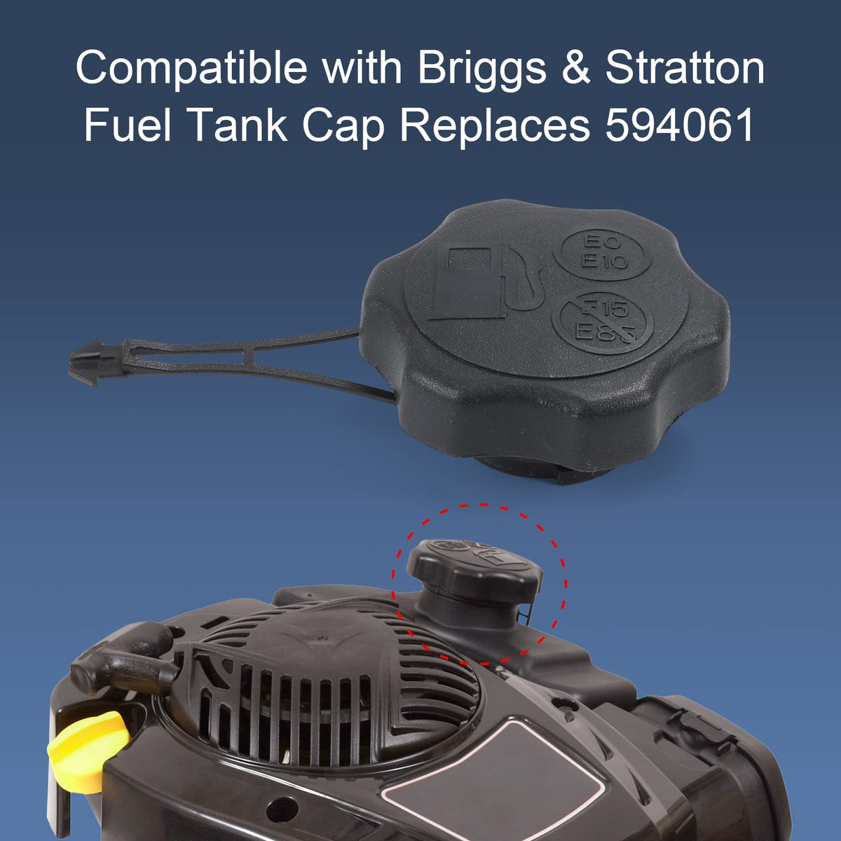DICMIC easy-install cap with simple screw-on installation