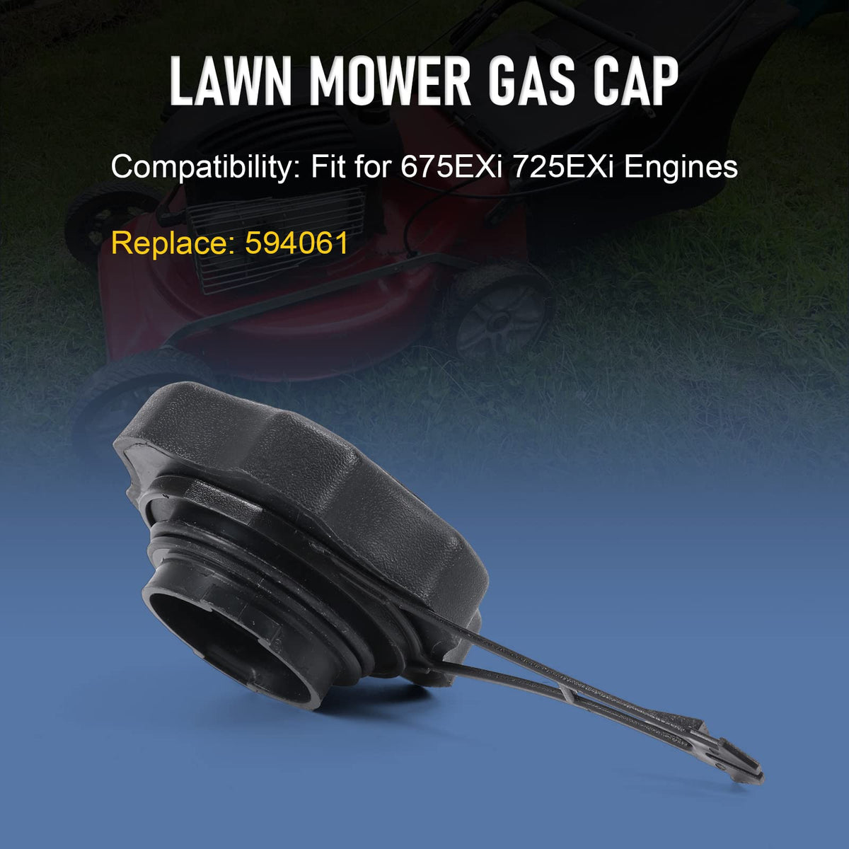 DICMIC fuel tank cap for Toro Craftsman mowers ensures a tight seal