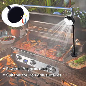 Dicross BBQ Grill Light is rechargeable for wire-free operation.
