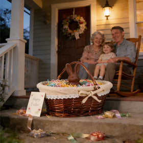 Dicunoy wicker basket shows dimensions 14.6 by 11 by 6.7 inches for planning.