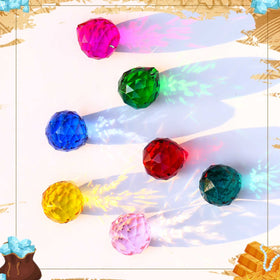 Didaey window decor crystal suncatcher enhances ambiance with sparkle