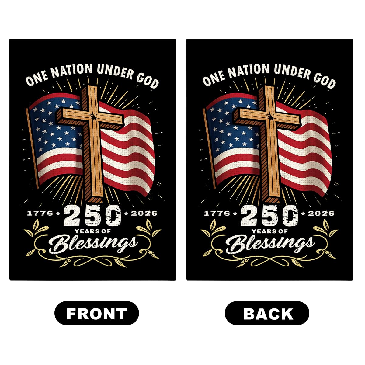 DIENGDAED commemorative 1776-2026 theme in patriotic colors.