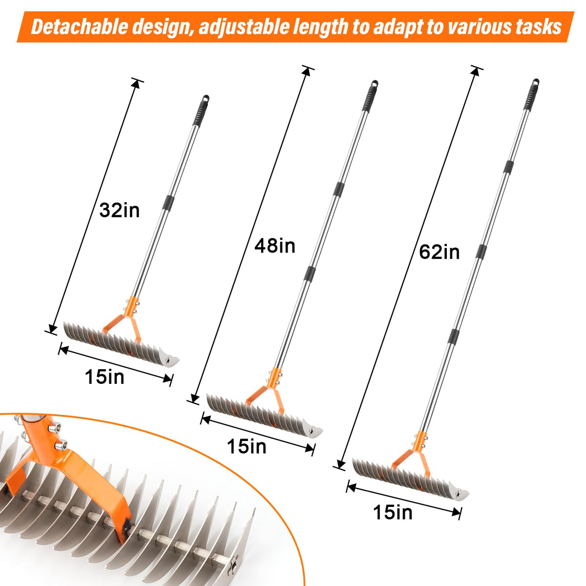 DigiGlow nickel-plated tines showing durability and corrosion resistance