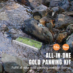 DigNew double gold pan ideal for quick material separation