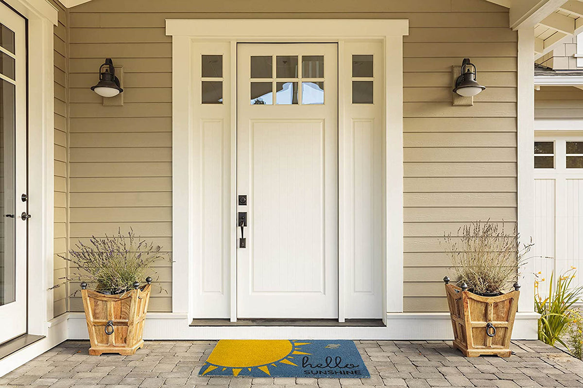 DII non-slip backing mat protects floors at exterior doors