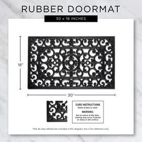 DII wide-entrance doormat view enhancing curb appeal.