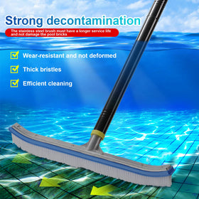DIIG 18 inch nylon bristle head covers walls and tiles efficiently