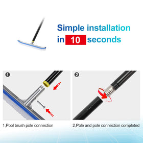 DIIG brush cleans walls, floors, tiles and steps effectively