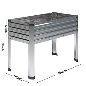 Close-up of galvanized finish resists corrosion in outdoor spaces