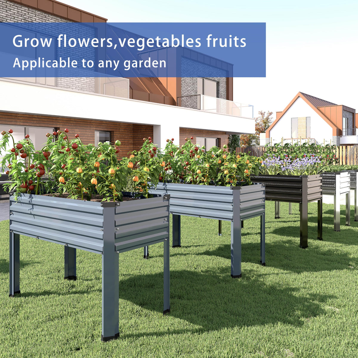 300 lb capacity supports multiple plants and resilient loads