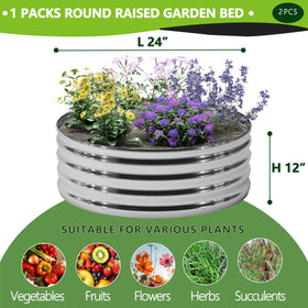 DIIYIV galvanized raised bed corner reinforcement for lasting outdoor durability.