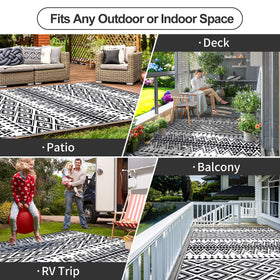 DiiKoo waterproof rug repels dirt and spills for quick cleaning