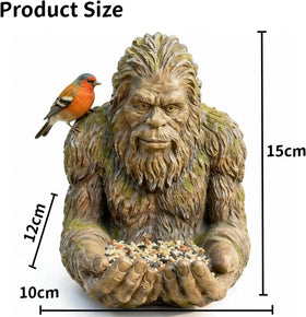 Diinou Bigfoot face decor features a hidden hook for discreet mounting