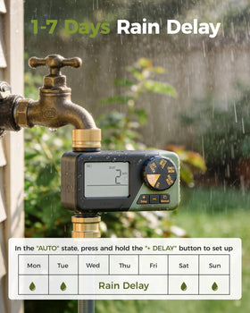 Diivoo brass timer large display for at-a-glance status