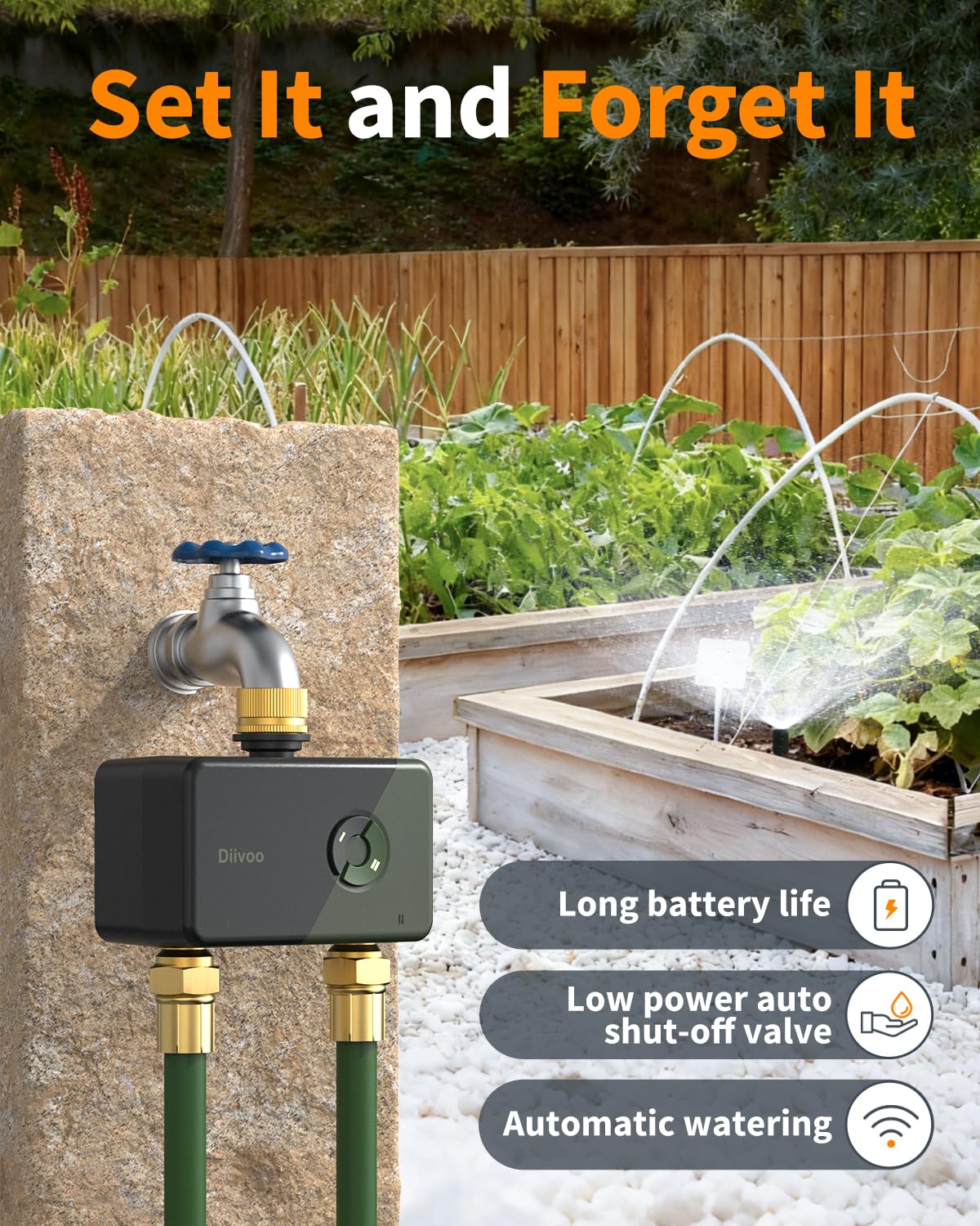 Brass connectors and filter reduce leaks and corrosion
