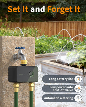 Brass connectors and filter reduce leaks and corrosion
