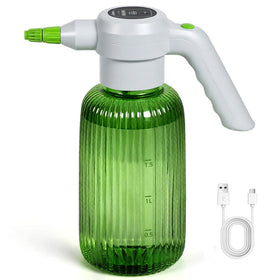 Diivoo electric spray bottle 2L for hands-free garden watering.