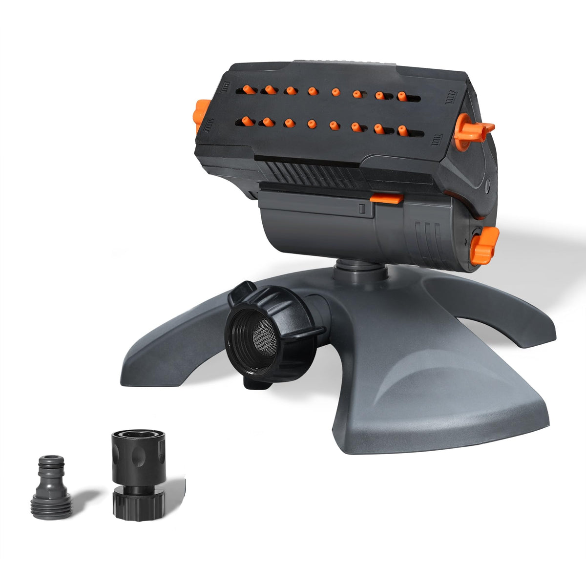 Diivoo sprinkler base shown for stable, even yard irrigation