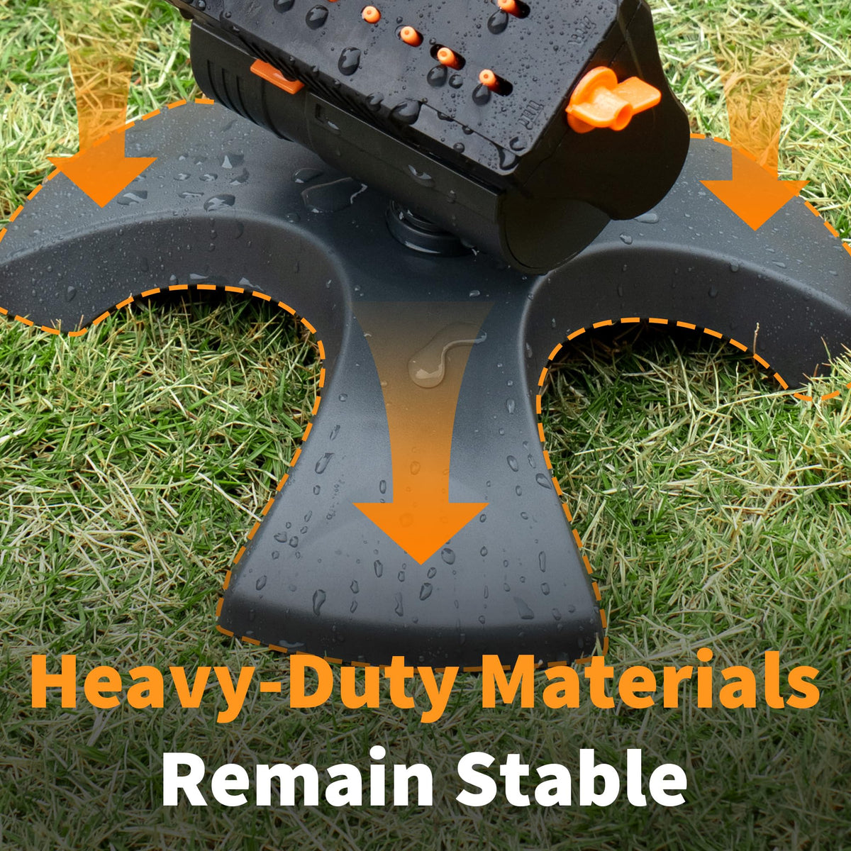 Diivoo sprinkler range control lets you tailor spray distance