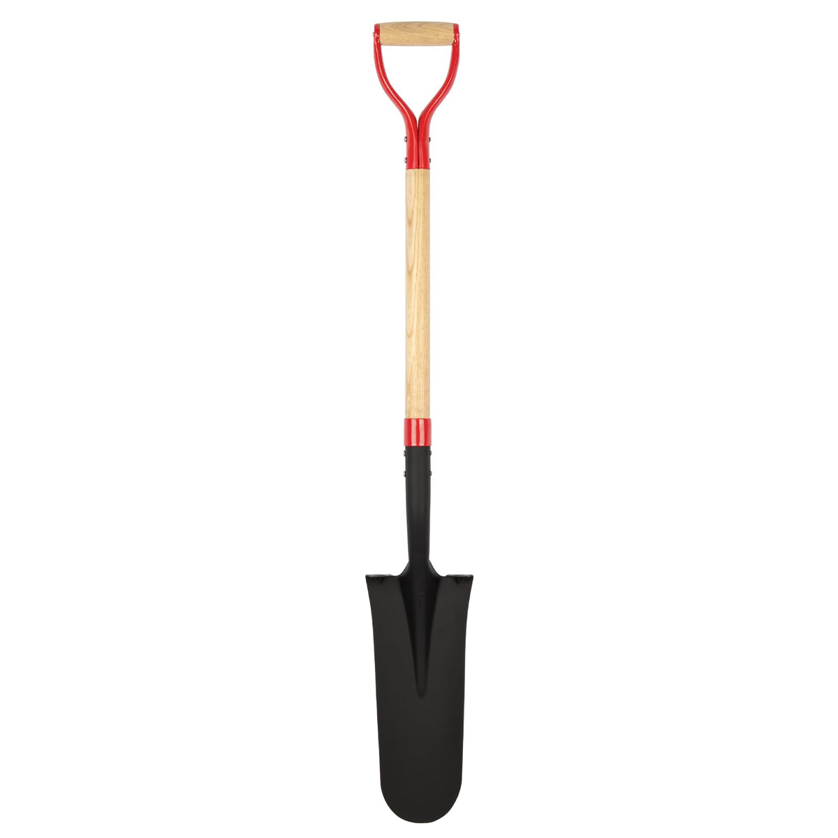 Dikuyeel Nohovu Spade Shovel digging action showing deep soil penetration and root access
