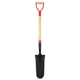 Dikuyeel Nohovu Spade Shovel digging action showing deep soil penetration and root access