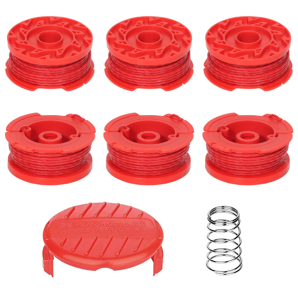 Dilsuaco CMZST0803 trimmer line spool with cap head for quick replacement