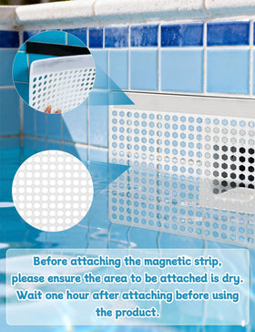 Diltik magnetic guard helps prevent insects and floating debris from entering.