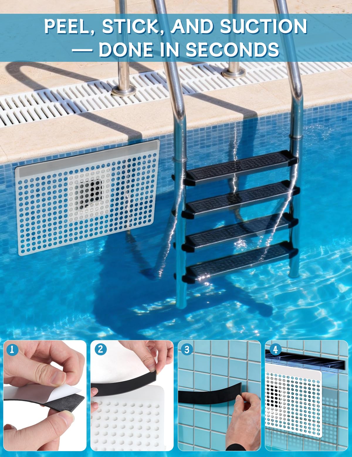 No-tools installation makes upkeep quick and hassle-free.