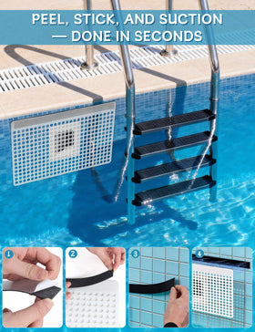No-tools installation makes upkeep quick and hassle-free.