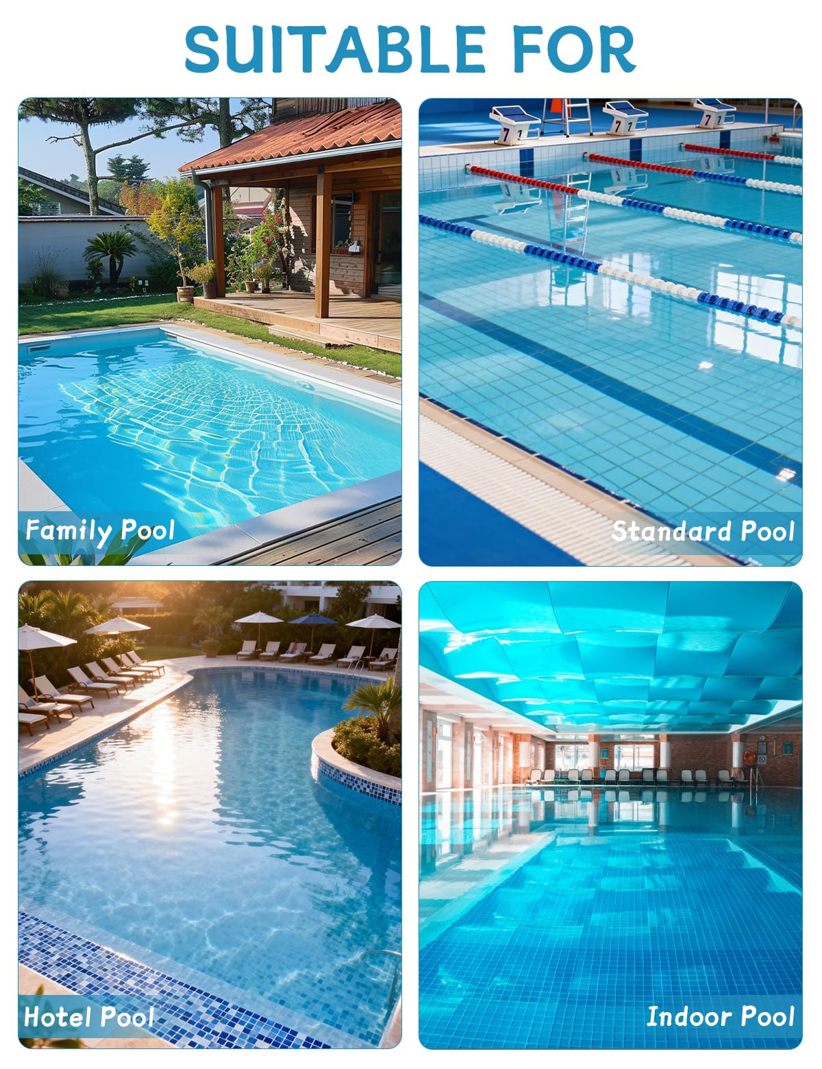 Protects pump and filter by keeping debris away during pool season.