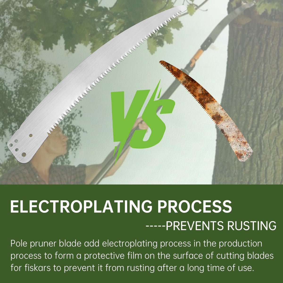 Dimakung blade length 15 inches fits extendable pruners and Stik.