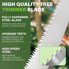 Dimakung electroplated rust-resistance coating on blade surface.
