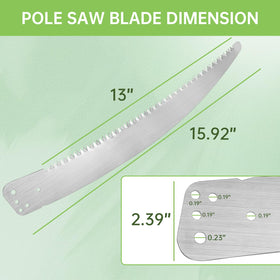 Dimakung blade showing Fiskars compatibility and fit.